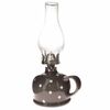 Petrolejová lampa Puntík, 14,7 x 28 x 11 cm, siva