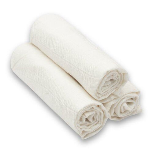 New Baby Bambusowe pieluchy naturalne, 70 x 80 cm, zestaw 3 szt.