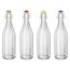 Bormioli Rocco Glasflasche mit Bügelverschluss Oxford, 1 l