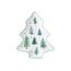 Florina porcelanski krožnik drevesce Winterland,29 x 24 cm