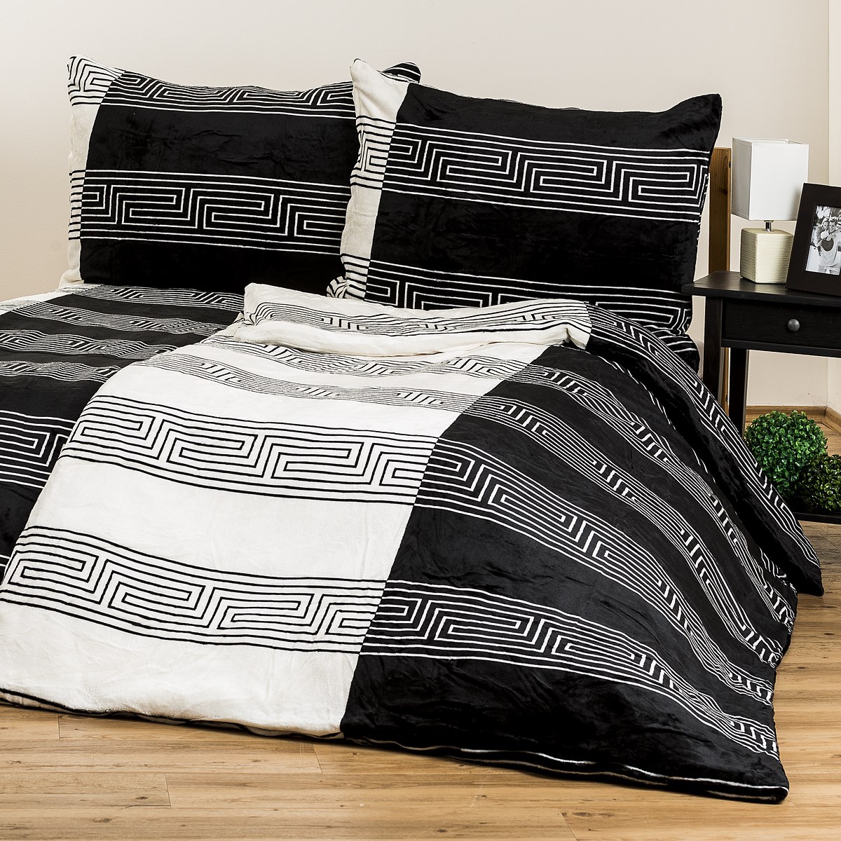 Jahu Obliečky mikroplyš Harmony, 140 x 200 cm, 70 x 90 cm, 140 x 200 cm, 70 x 90 cm