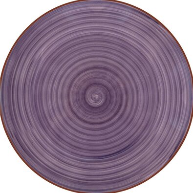 Lamart LT9084 keramický plytký tanier Happy, pr. 26,8 cm, fialová