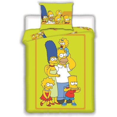 Detské bavlnené obliečky Simpsons 2015, 140 x 200 cm, 70 x 90 cm