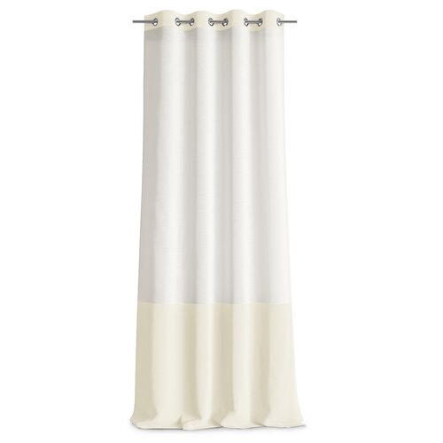 AmeliaHome Gardine Irvette Eyelets Creme, 140 x 250 cm