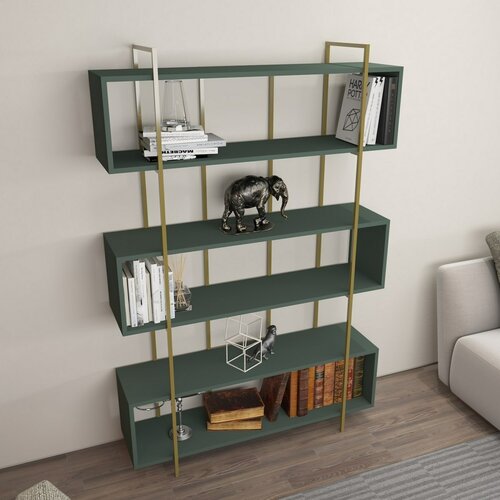 Knihovna Bruti Green and Gold
