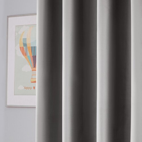 4Home Manila sötétítő függöny szürke, 150 x 250 cm
