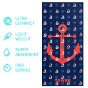 Towee Швидковисихаючий рушник SAILOR NEW, 70 x 140 см