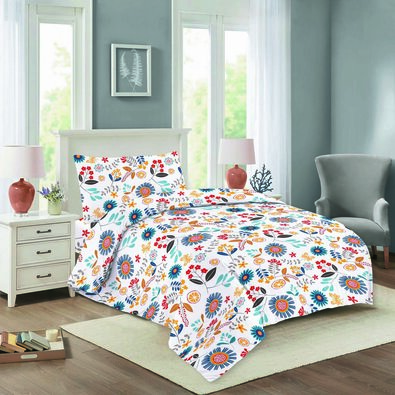 Bombažna posteljnina Nela 10 Folklor, 140 x 200cm, 70 x 90 cm