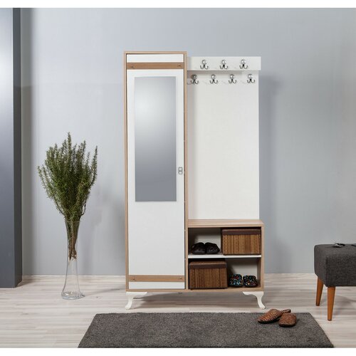 Set de hol Inci White and Sonoma Oak