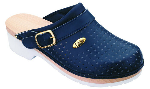 Scholl CLOG S/COMF.- obuwie zdrowotne PROFESSIONAL, rozm. 45, niebieski