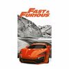 Рушник для ванни Fast and Furious, 70 x 140 см