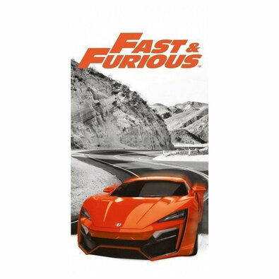 Рушник для ванни Fast and Furious, 70 x 140 см