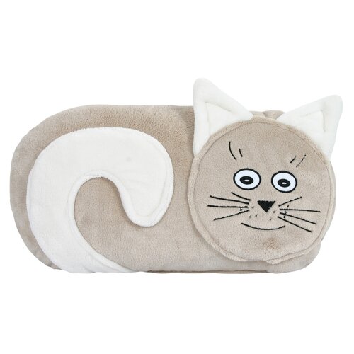 Bellatex Kopfkissen Katze, 45 x 40 cmbeige,