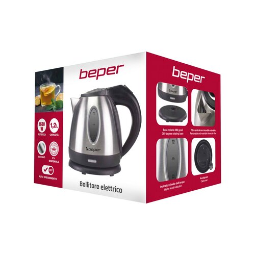 Beper P101BOL001 ceainic electric 1,2 l