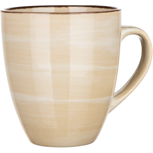 Banquet 6-delni set keramických skodelic PALAS,400 ml, krem