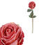 Kunstblume „Aprikosenrose“, 36 cm