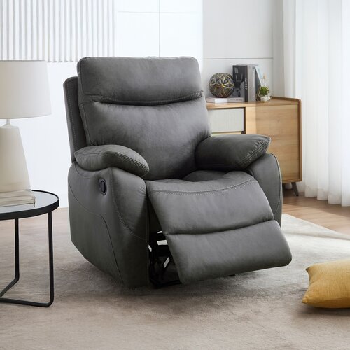 4092 GREY3 pozicionáló fotel vintage, szürke