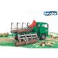 Bruder 2769 Vehicule forestiere MAN TGA Camion delemne cu braț de încărcare și 3 bușteni