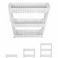 4Home Nischenregal mit Rollen Slim Jim