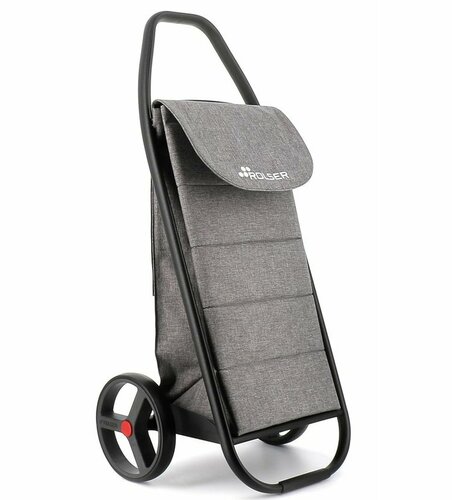 Rolser Trolley auf Rädern Com Polar 8 Black Tube, Grau