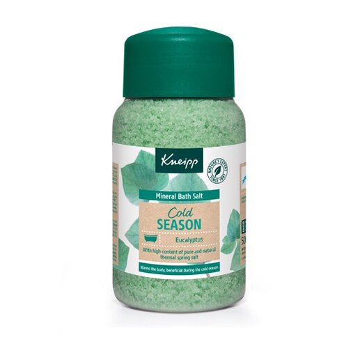 Obrázok Kneipp Cold Season Eucalyptus soľ do kúpeľa s minerálmi 500 g