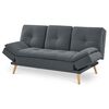 Háromüléses kanapé ASB-4720 GREY2, sötét szürke