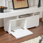 Stolik TV Enclave Natural White