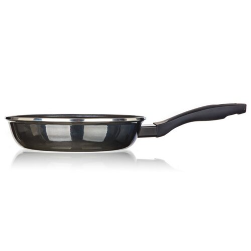 Bankett Zománc serpenyő METALLIC Fekete 24 cm,tapadásmentes felülettel
