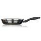 Bankett Zománc serpenyő METALLIC Fekete 24 cm,tapadásmentes felülettel