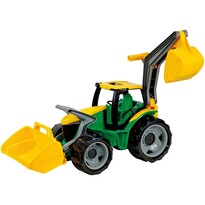 Lena Traktor z łyżką i koparką, 65 cm, zielono- żółty