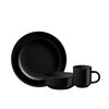 Set de masă Mäser 16 piese ALENIA, negru