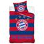 Bavlnené obliečky FC Bayern Mnichov Stripes, 140 x 200 cm, 70 x 80 cm