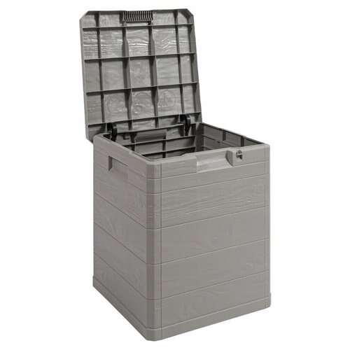 Úložný box na podušky Woody sivá, 90 l
