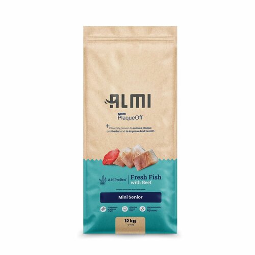 ALMI Mini Senior granule z morskimi algami, 12 kg