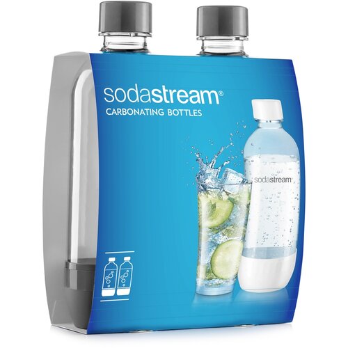 Sticlă SodaStream 2x,  gri