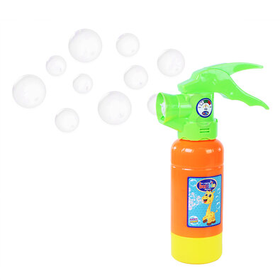 Rappa Gas extinguisher with bubble blower andsound