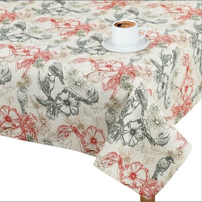 Față de masă Bellatex Dana Păsări, 100 x 100 cm