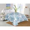Tagesdecke Indien, 220 x 240 cmblau  ,