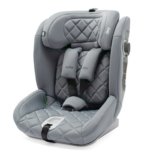 Baby Mix Dětská autosedačka Hero PRO I-Size, šedá
