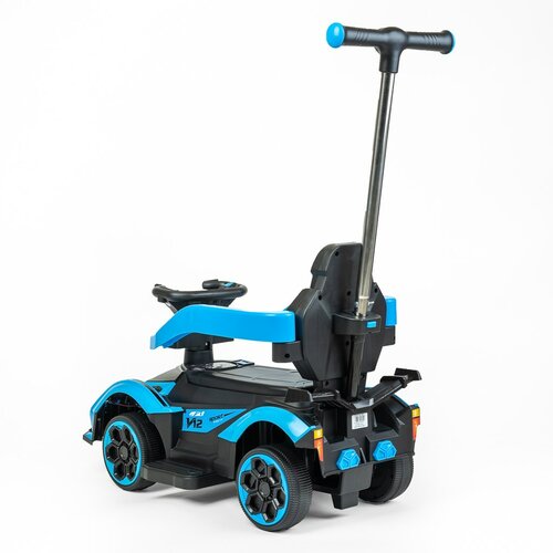 Baby Mix Odpychacz dziecięcy Speed z drążkiem, czerwony