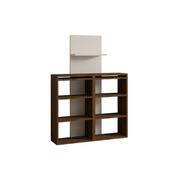 Pracovný stôl Handy Walnut and White