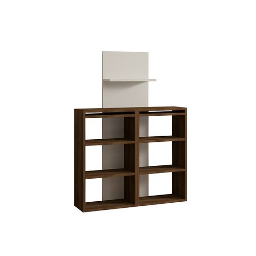 Pracovný stôl Handy Walnut and White