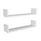 Raft Iris alb, 2 buc