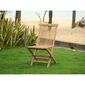 Zestaw składanych krzeseł ogrodowych Clasic teak, 2 szt.