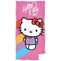 Ręcznik kąpielowy Hello Kitty Rainbow, 70 x 140 cm