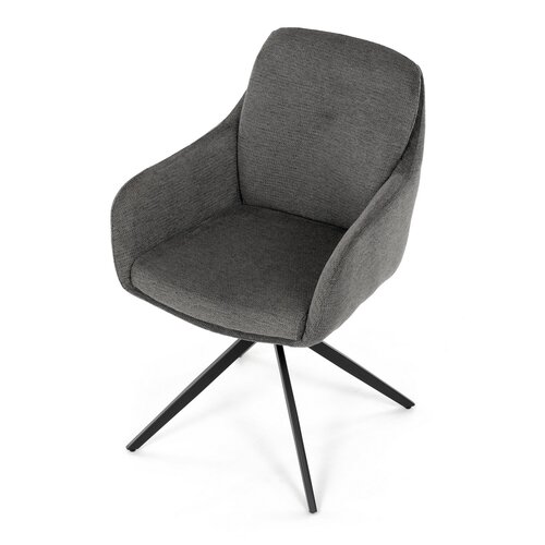 Set de scaune de sufragerie cu mecanism deîntoarcere DCH-P3174 GREY2, 2 buc.