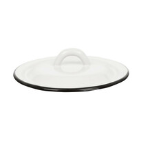 Altom Smaltovaná poklice 22 cm, bílá Altom Smaltovaná poklice 22 cm, bílá