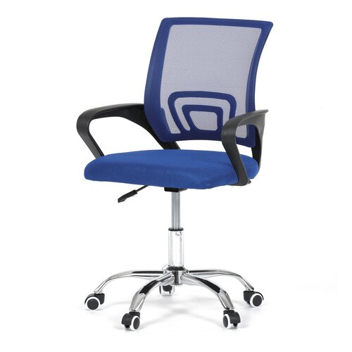 Autronic KA-L103 BLUE Kancelárska stolička