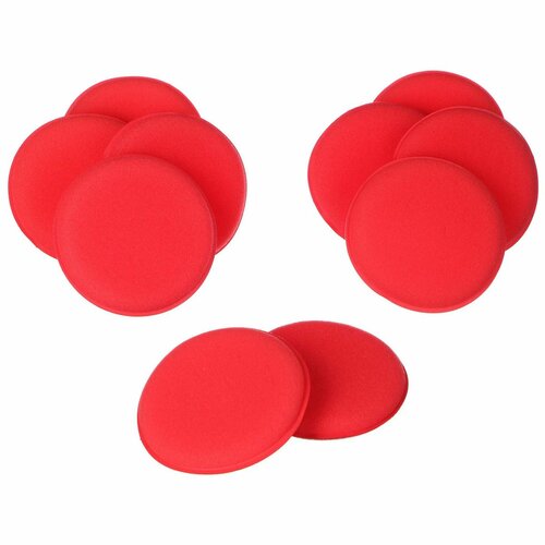 Sixtol Komplet polirnih blazinic za vosek zaavtomobile CAR DETAILING WAX PAD 10, 10 kos