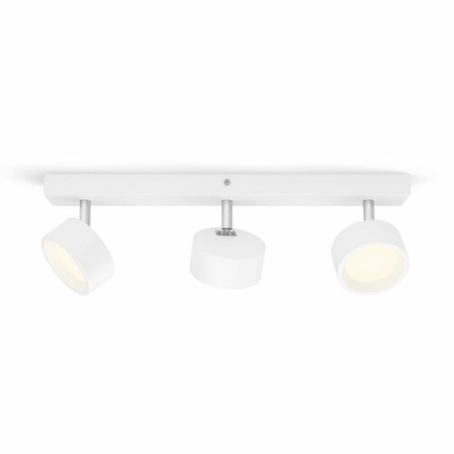 Philips 8720169174788 oprawa punktowa LED Bracia,biała, 3x 5,5 W 3x550lm 2700K IP20